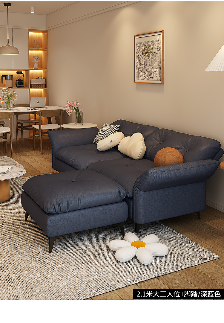 Nordic Minimalist Designer Sofa Waterproof Unusual For Adults - 31