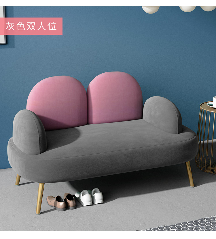 Scandinavian Style Luxury Recliner Sofa Minimalist Lounge Armchair Elegant Home Furniture - 35