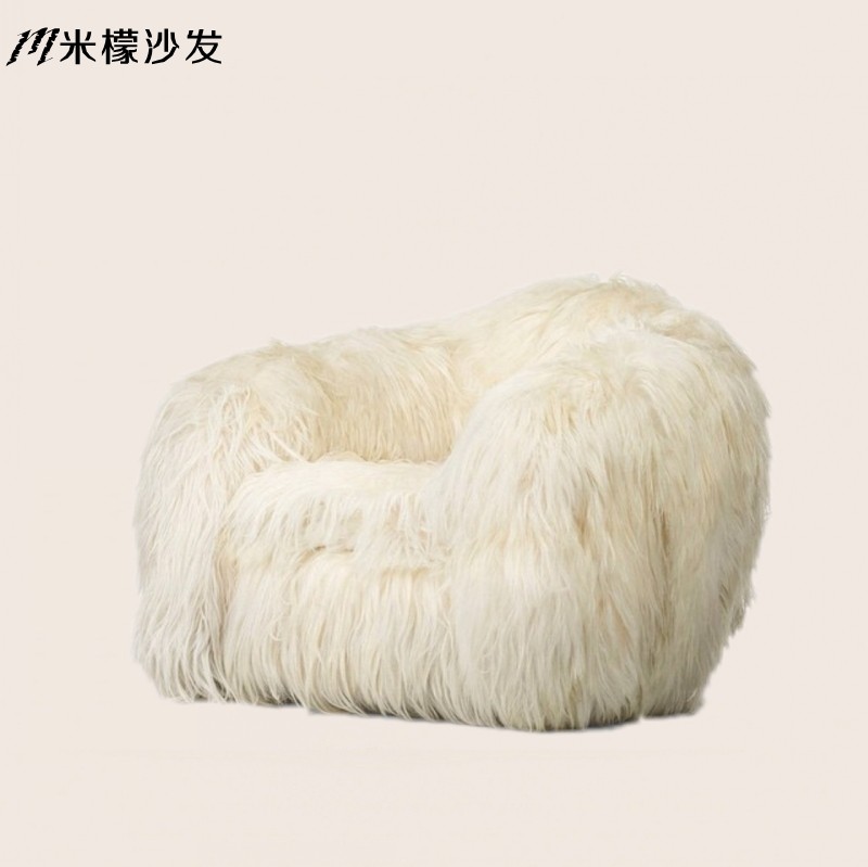 Minimalist Luxury Italiano Relax Single Armchair For Adults Ergonomic Halloweenthemed Living Room Sofa - 19
