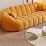 Luxury Modern Designer Recliner Sofa With Armrest Foam Sponge Protector - 4
