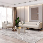Luxury Minimalist Leather Loveseat Recliner Sofa For Living Room And Bedroom - 1