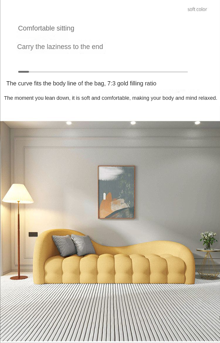 Luxury Lambswool Cream Sofa Coffee Table Set - 24