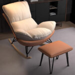 Modern Ergonomic Lounge Chair For Garden Living Room Relaxation - 1