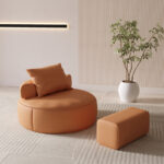 Luxury Designer Office Chair Makeup Desk Sofa For Bedroom Living Room - 4