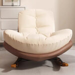 Luxury Ergonomic Rocking Recliner Chair For Living Room Unique Lounge Furniture - 5