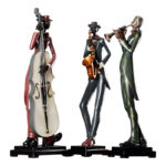 Nordic Jazz Man Figurine Creative Wine Cabinet Decor Home Accessories - 5