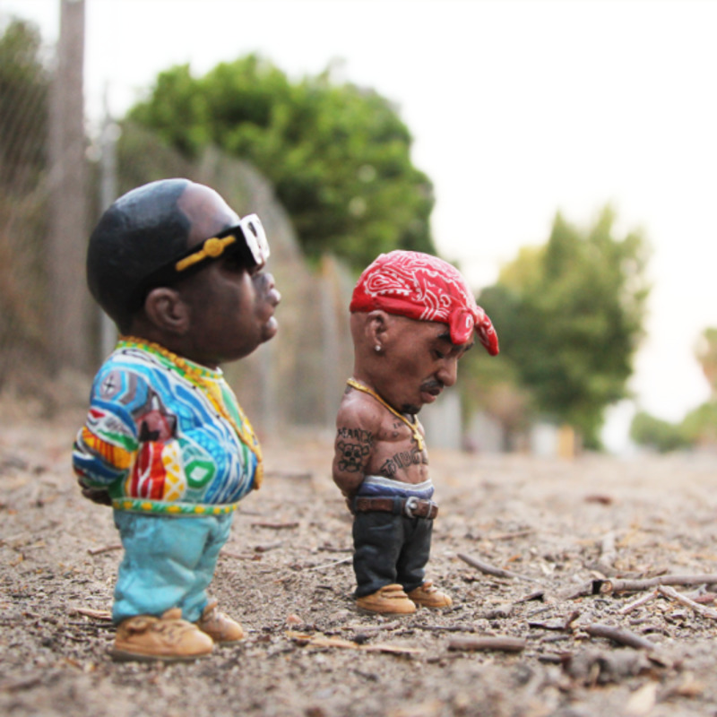 Biggie Hip Hop Legend Resin Figurine Sculpture For Modern Home Decor - 11