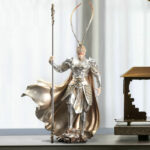 Monkey King Resin Statue Desk Decor Living Room Figurine Birthday Gift - 1