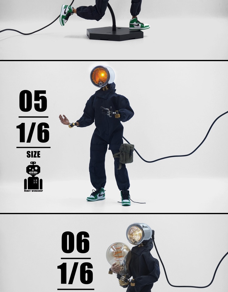 Handmade Mechanical Sculpture Figurines Modern Room Decor Creative Desktop Ornaments - 23
