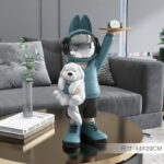 Modern Nordic Astronaut Resin Sculpture 75cm Handicraft Home Decor Figurine - 5