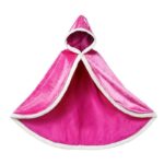 Girls Winter Princess Costume Cloak Elsa Anna Sophia Sleeping Beauty - 1