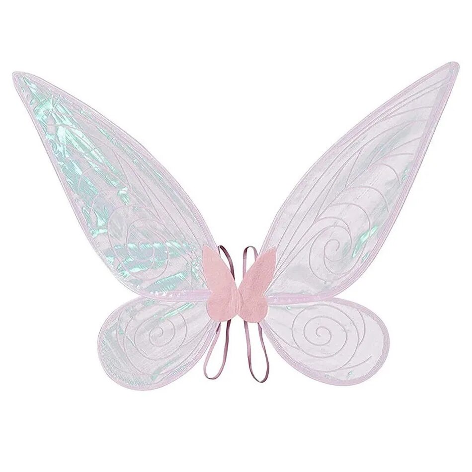 Kids Princess Fairy Costume Set Angel Wings Crown Magic Wand - 9