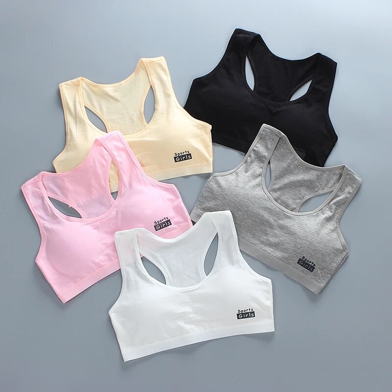 Soft Breathable Training Bras For Girls 812 Years Kids Underwear - 13