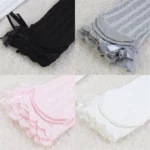Pudcoco Breathable Knee High Bow Socks For Infant Girls Toddler Accessories - 5