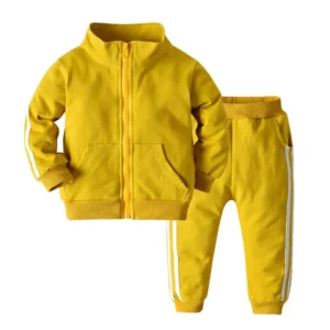 Spring Newborn Unisex Sweatshirt And Pants Set Baby Fashion Outfit - 1