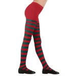 Girls Stripe Tights Costume 45t Kids Witch Carnival Pantyhose Socks - 3