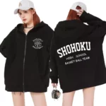 Slam Dunk Anime Zipup Hoodie Unisex Sakuragi Basketball Sweatshirt Jacket - 1