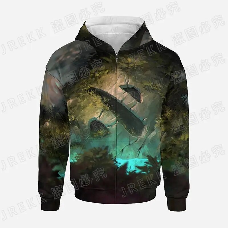 Dota 2 3d Printed Zipup Hoodies For Men Women Casual Streetwear - 20