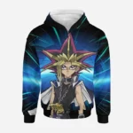 Yu Gi Oh 3d Anime Hoodie Manga Print Unisex Zipup Y2k Fashion - 3