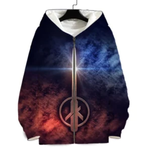 Mens Star Wars 3d Print Zip Up Hoodie Disney Streetwear Casual Jacket - 1