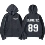 Tokio Hotel Rock Band Vintage Zipup Hoodie Mens Autumnwinter Sweatshirt - 2