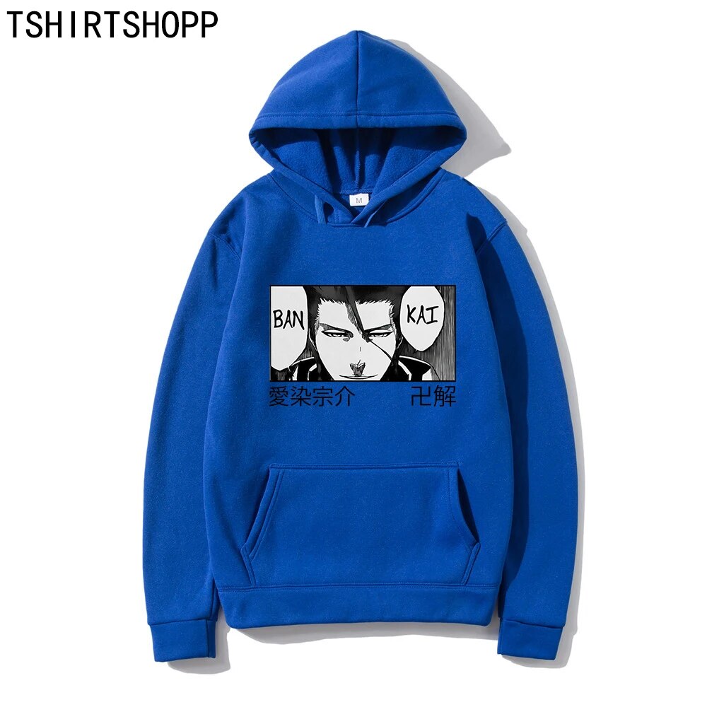 Unisex Anime Bleach Aizen Sosuke Bankai Hoodie Winterspring Sweatshirt - 9