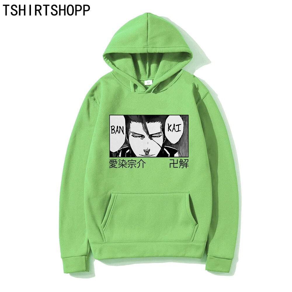 Unisex Anime Bleach Aizen Sosuke Bankai Hoodie Winterspring Sweatshirt - 15