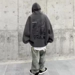 Unisex Hip Hop Harajuku Hoodie Cotton Sweatshirt For Autumn Winter - 6