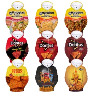 Unisex 3d Food Print Hoodie Harajuku Streetwear Autumn Casual Sweatshirt - 1