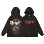 Slipknot Heavy Metal Hoodie Pure Cotton Mens Streetwear Sweatshirt Rock Outerwear - 6