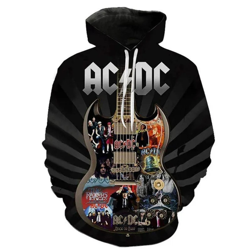 Unisex 3d Print Rock Band Hoodie Fashionable Oversized Sweatshirt For Autumn - 11