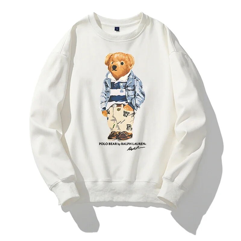Mens Y2k Streetwear Printed Pattern Flannel Hoodie Sweatshirt Outdoor Sports Top - 9