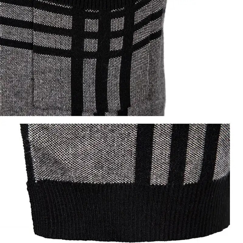 Mens Winter Cardigan Business Knit Coat Jackets Knitwear Tops - 13