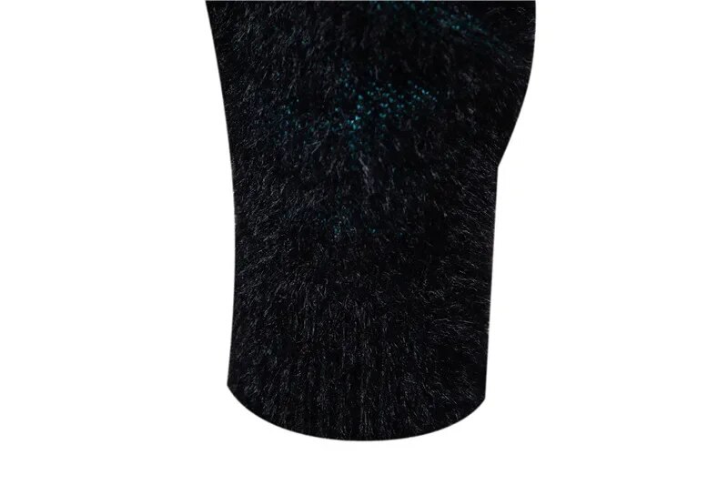 Mens Imitation Mink Pullover Sweater Comfortable Warm Knit Top - 29