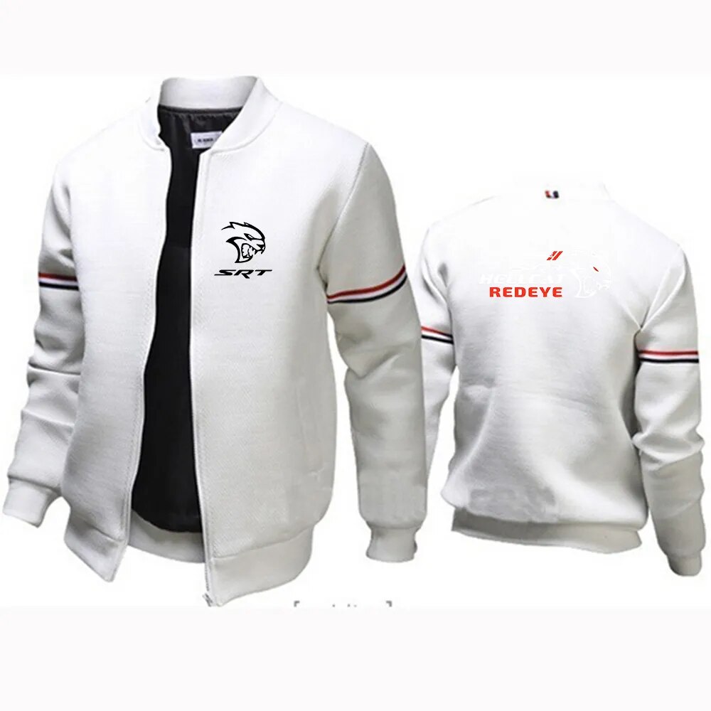 Srt Hellcat Mens Outdoor Zip Hoodie Cardigan Jacket - 15