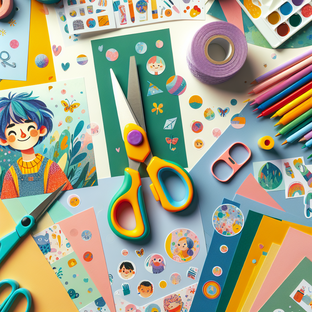 The Importance of Lightweight Scissors for Young Children in Arts and Crafts  