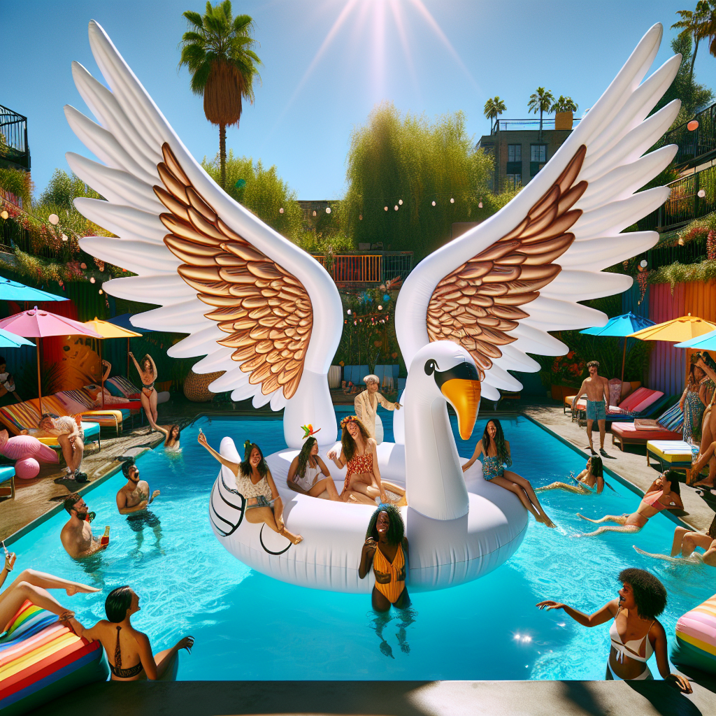 The Perfect Addition for Relaxation: Embrace the Whimsy of Pool Days