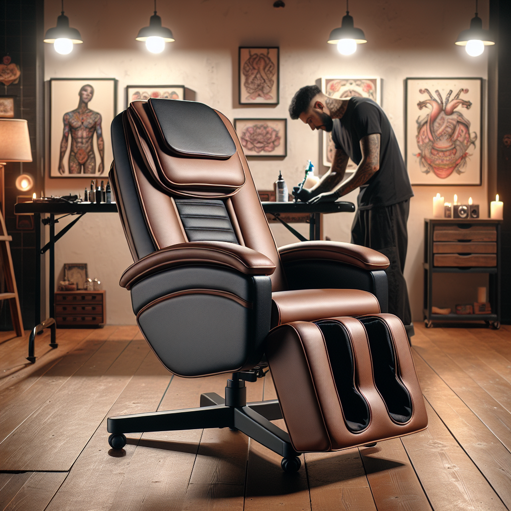 Key Features of Comfortable and Sturdy Foldable Massage Chairs for Tattoo Studios  