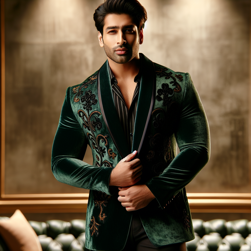 Unraveling the Elegance: The Allure of Plus Size Velvet Blazers for Men  