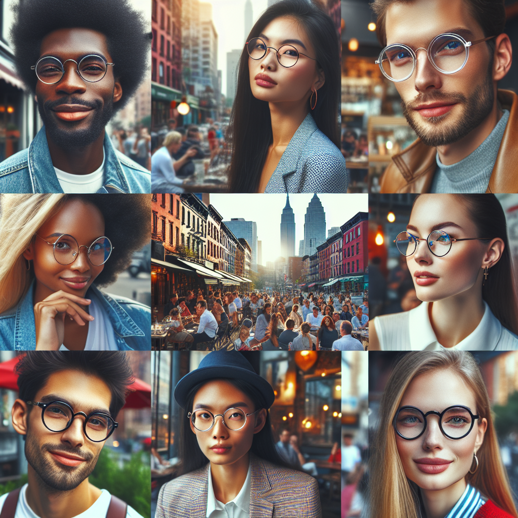 Fashion Meets Function: The Rise of Stylish Unisex Round Clear Frame Glasses for Myopia  