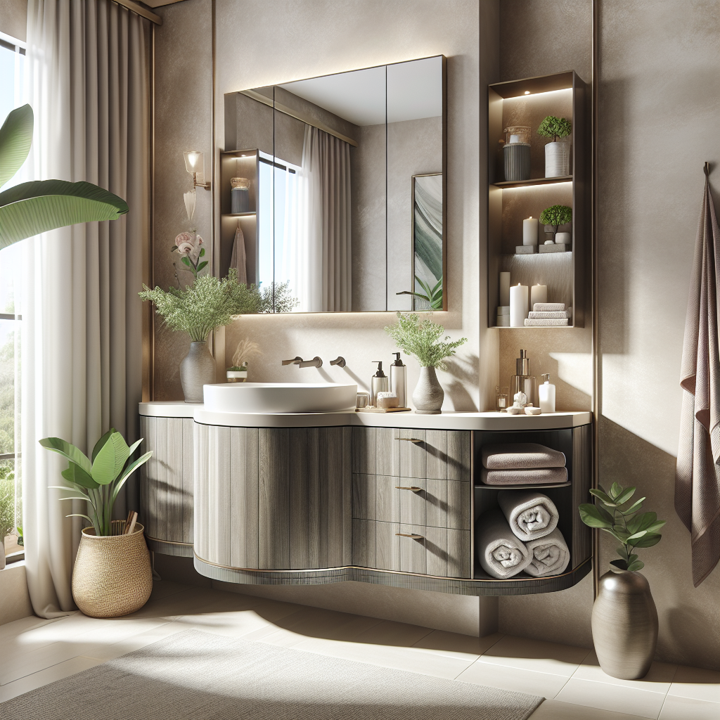 The Aesthetic Appeal of Elegant Corner Vanities in Your Bathroom Design  