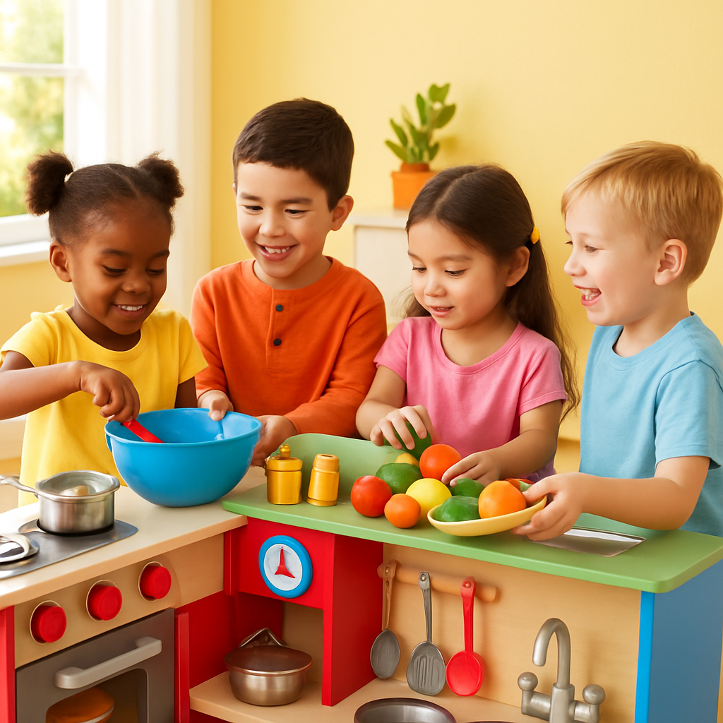 Benefits of Pretend Play Kitchen Sets for Children's Creativity and Learning Benefits of Pretend Play Kitchen Sets for Children's Creativity and Learning