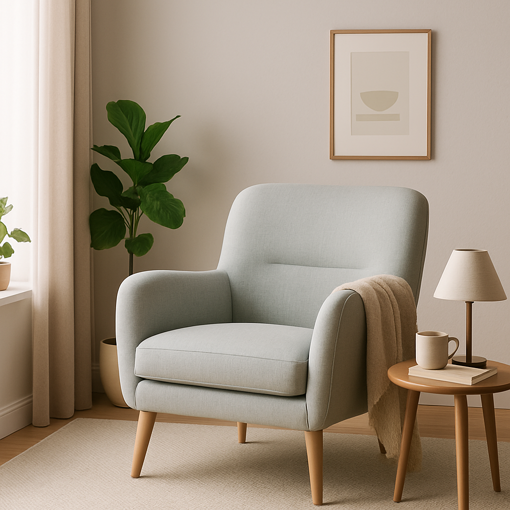 Elevate Your Home Aesthetics with an Elegant Armchair Design  