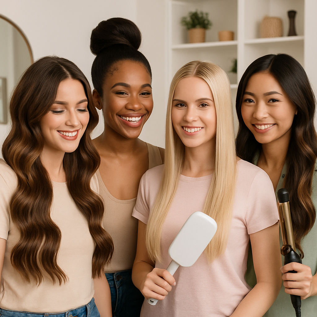 Experimenting with Hairstyles: The Benefits of Non-Permanent Hair Extensions Experimenting with Hairstyles: The Benefits of Non-Permanent Hair Extensions