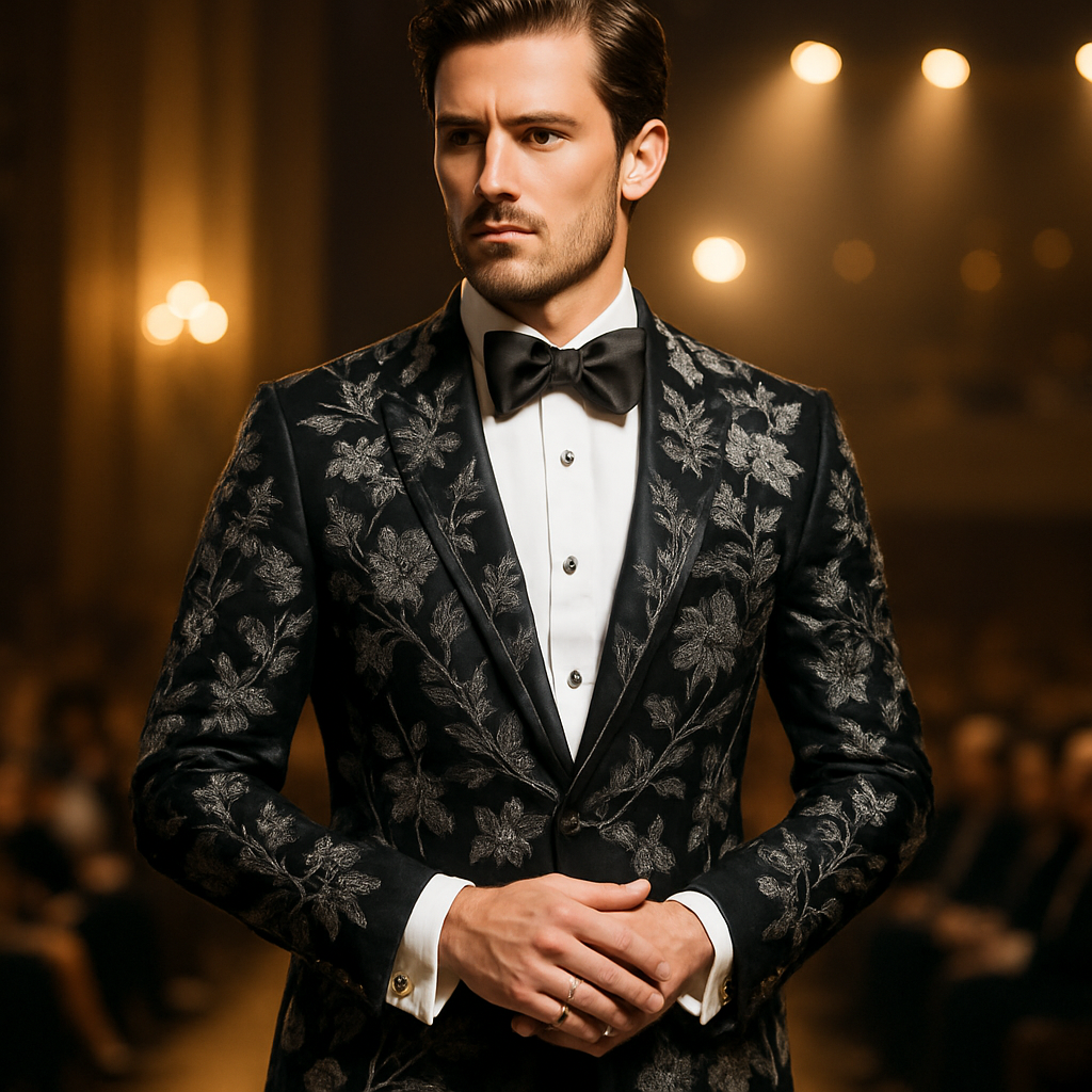 Making a Bold Fashion Statement: Stylish Tuxedo Designs for Stage Performances and Events  