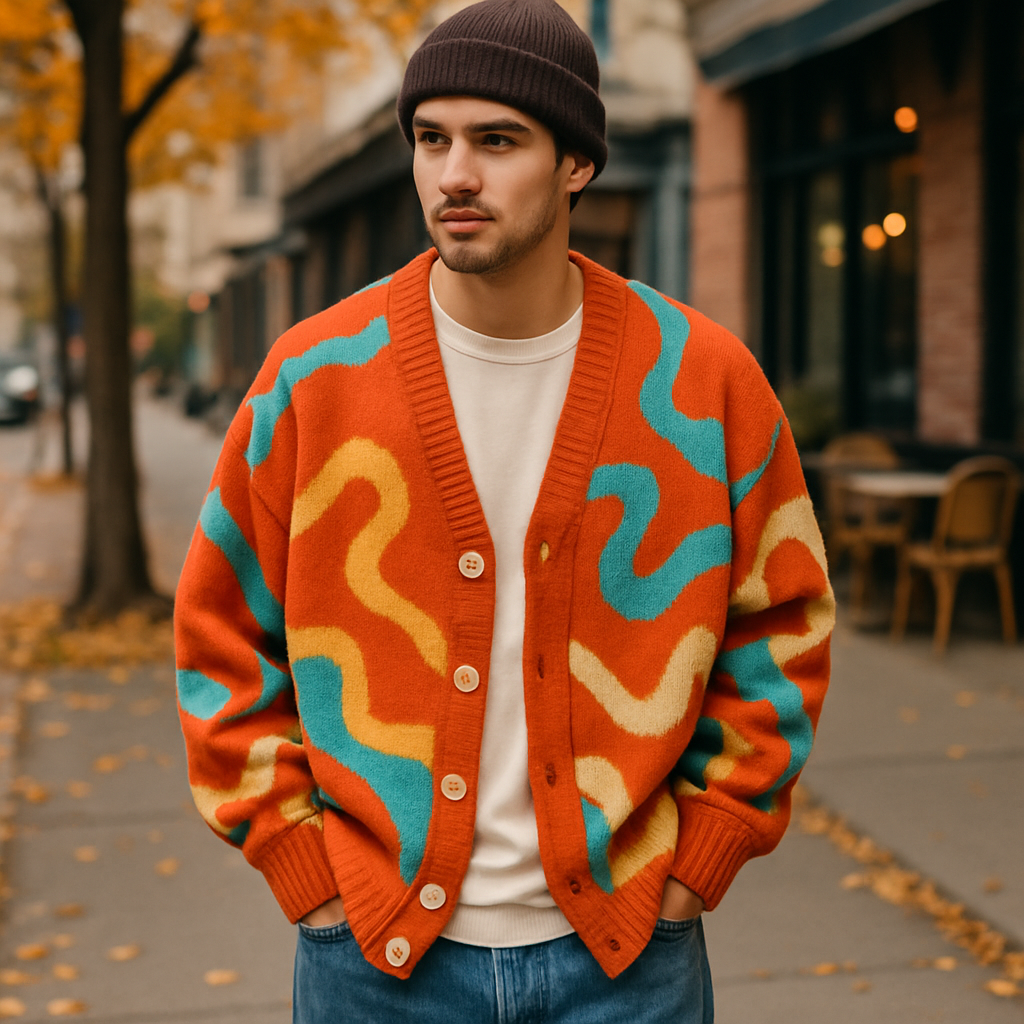 Exploring the Vintage Y2K Aesthetic in Men's Knitwear  